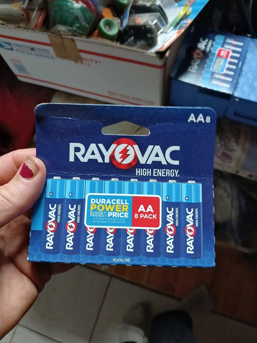 8-pack of Rayovac High Energy AA Alkaline Batteries
